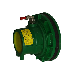  Pasamuros y Manguito Terminal Doble Contenimiento con Registro 75/63 mm (Codo Giratorio)