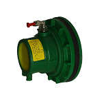  Pasamuros y Manguito Terminal Doble Contenimiento con Registro 75/63 mm (Codo Giratorio)